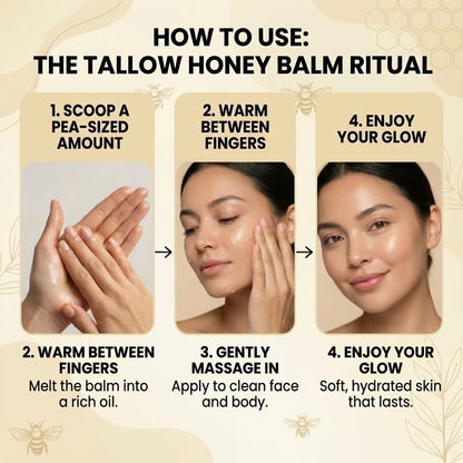 Organic Tallow Honey Balm